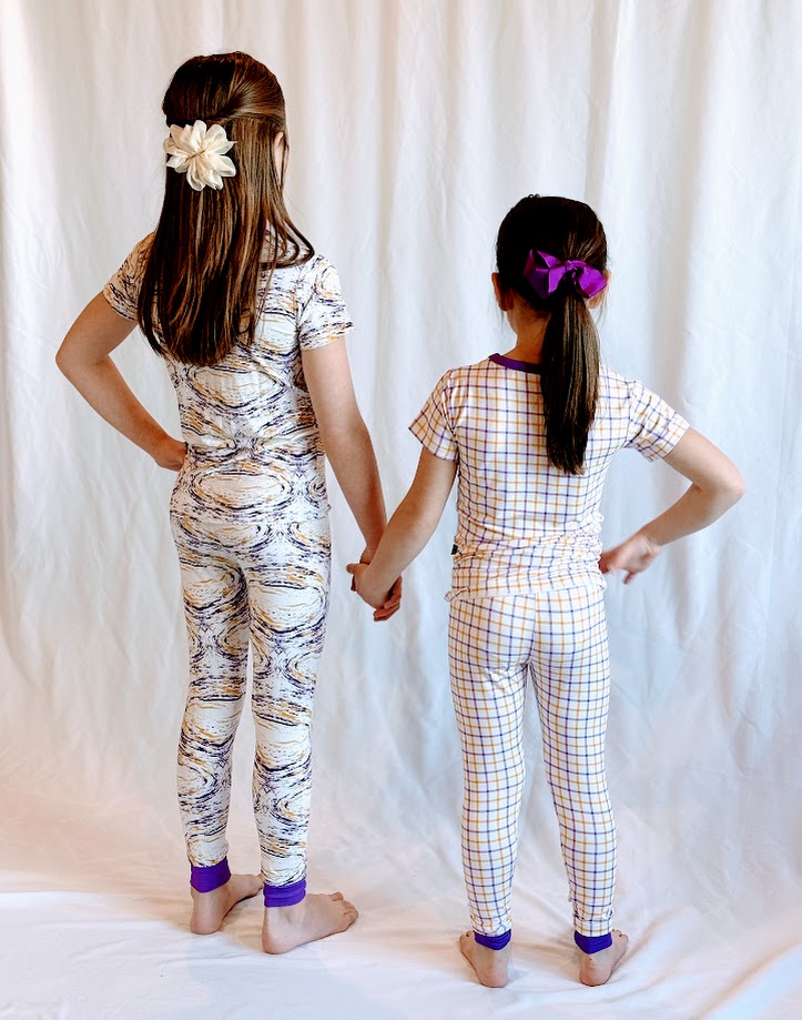 Short sleeve and long bottoms bamboo set