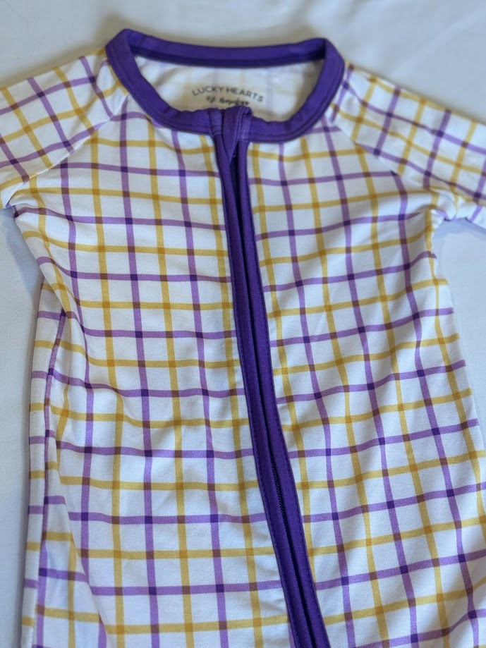 Infant Bamboo Romper Vikings Print 2025