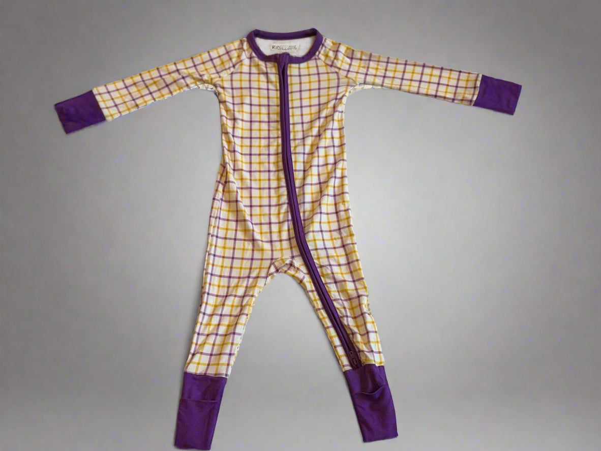 Infant Bamboo Romper Vikings Print 2025