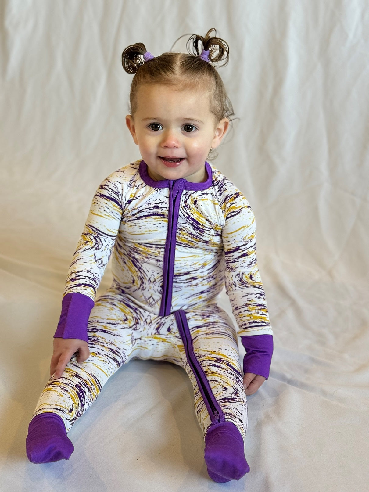 Infant Bamboo Romper Vikings Print 2025